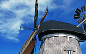 Windmühle an der Küste